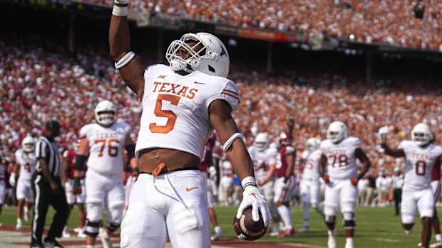 Texas RB Bijan Robinson, 2022